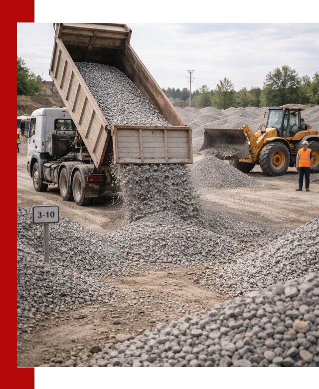 Гранитный щебень фракции 3–10: доставка и продажа в Похвистневе