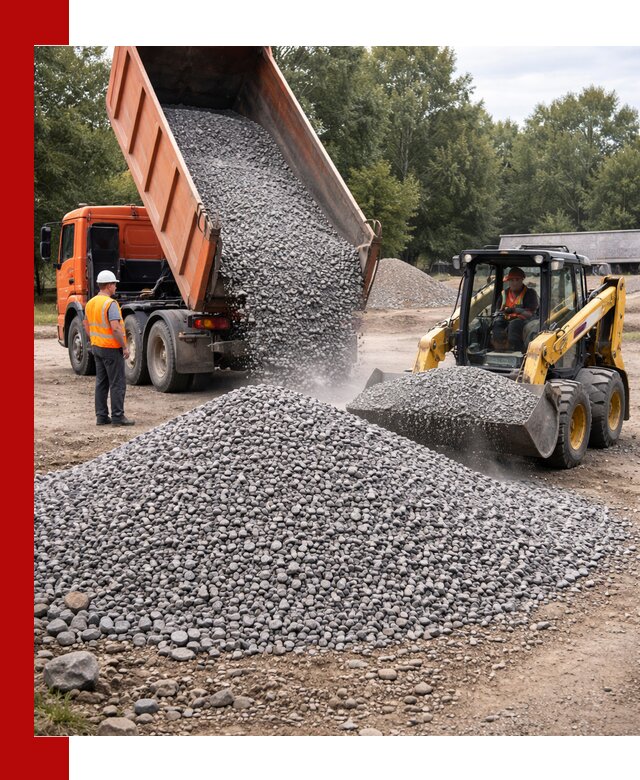 Купить гранитный щебень фракции 5–10 в Похвистневе с доставкой