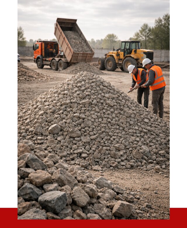 Гранитный щебень фракция 40-70 в Похвистневе от 2563 руб ПРОНЕРУДПхв