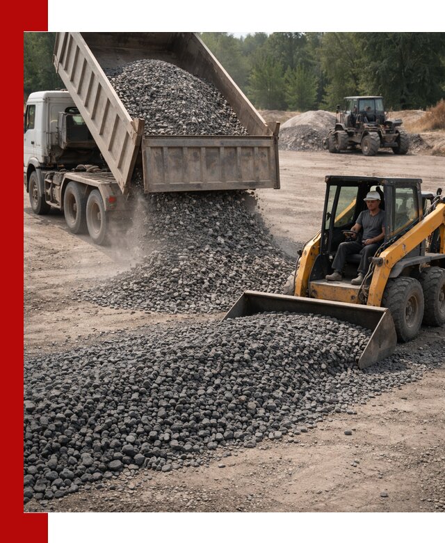 Гранитный щебень фракция 40-70 с доставкой в Похвистневе