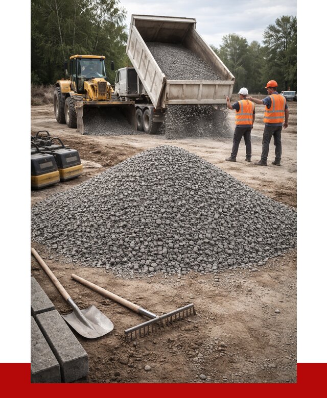 Гравийный щебень купить в Похвистневе от 2255 р. ПРОНЕРУДПхв