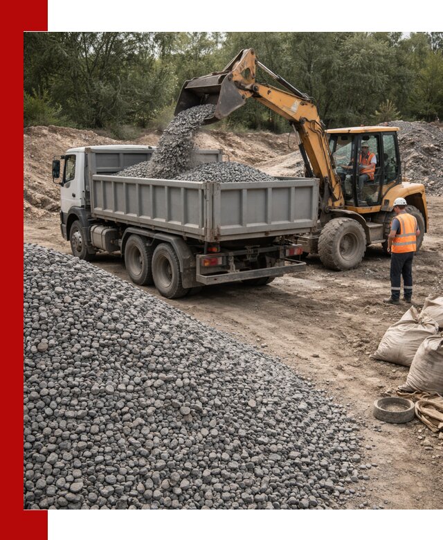 Доставка гравийного щебня в Похвистневе оптом и в розницу