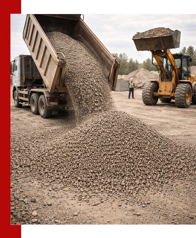 Гравийный щебень фракция 3–10 с доставкой в Похвистневе