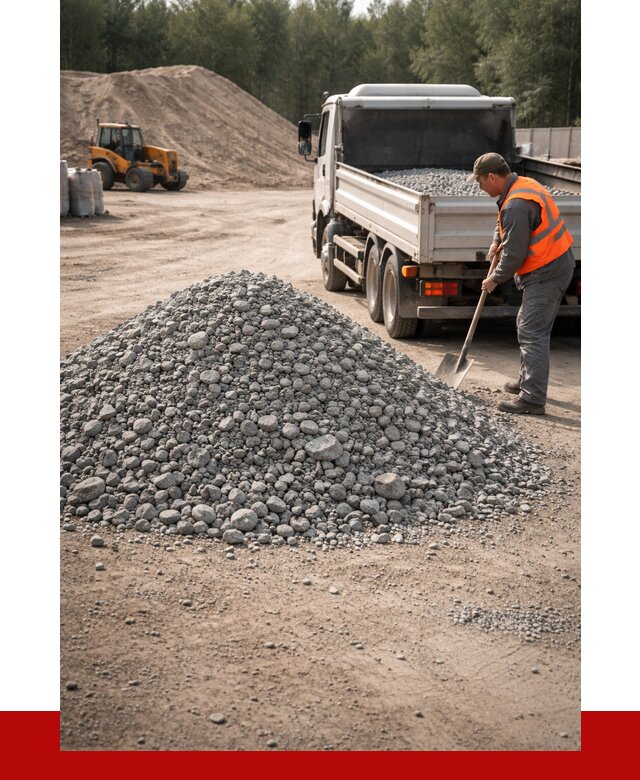 Гравийный щебень фракция 5-10 в Похвистневе от 2255 р. | ПРОНЕРУДПхв