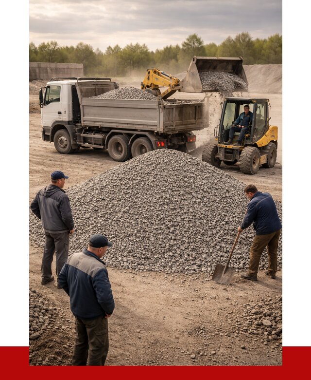 Гравийный щебень фракция 5-20 в Похвистневе от 2460 р. ПРОНЕРУДПхв