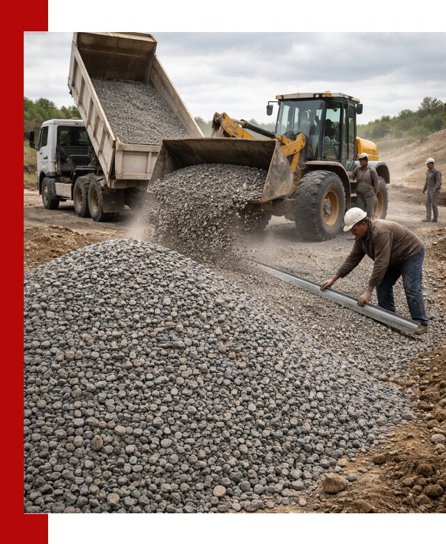 Гравийный щебень фракция 5-20 с доставкой в Похвистневе
