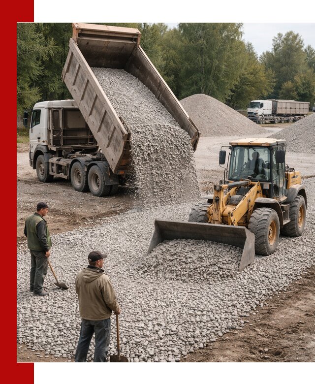 Купить гравийный щебень фракция 20-40 в Похвистневе с доставкой