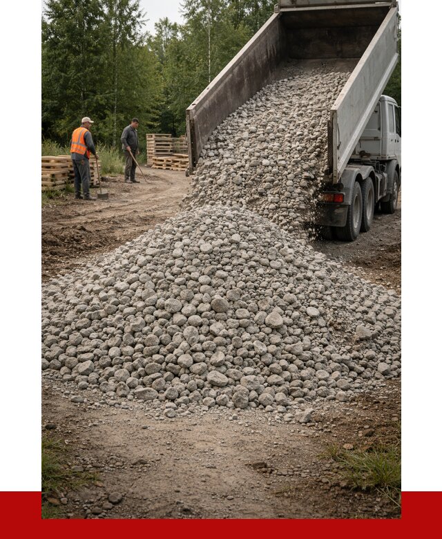 гравийный щебень фракция 70-120 в Похвистневе от 2512 р. ПРОНЕРУДПхв