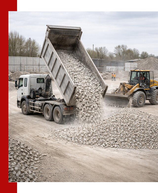 Доставка и продажа известнякового щебня в Похвистневе