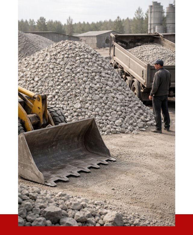 Известняковый щебень фракция 40-70 в Похвистневе от 4306 р. | ПРОНЕРУДПхв