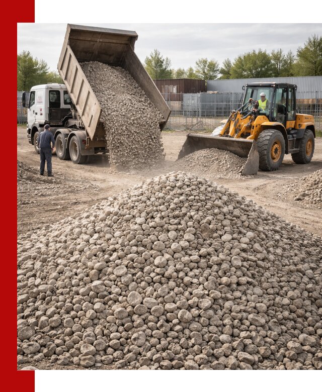 Доломитовый щебень фракции 20–41 с доставкой в Похвистневе