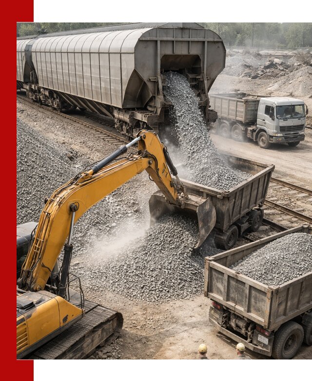 Доставка железнодорожного щебня в Похвистневе крупными партиями быстрого отгруза