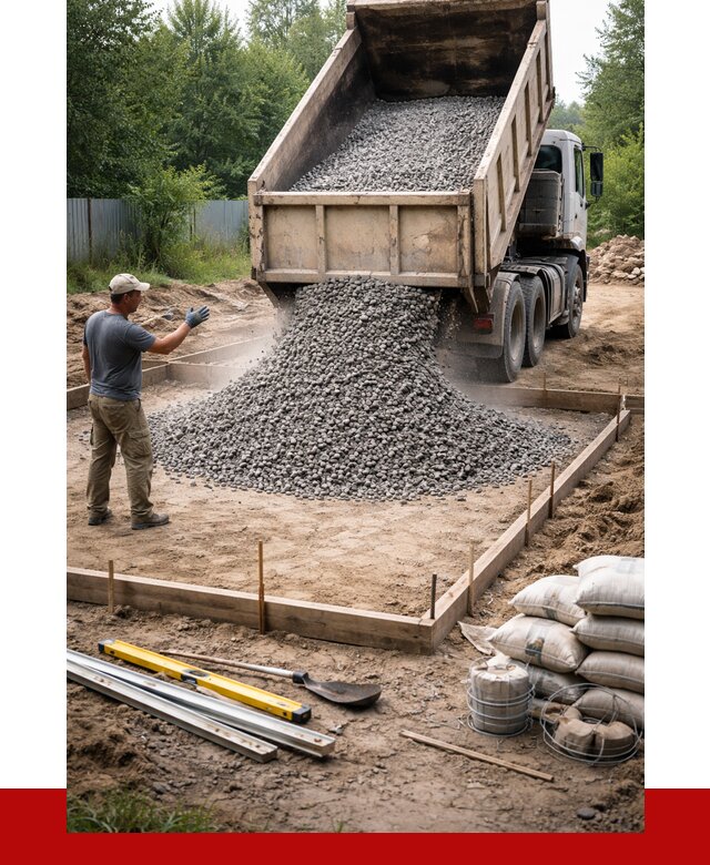 Купить щебень для фундамента в Похвистневе от 4613 р. | ПРОНЕРУДПхв