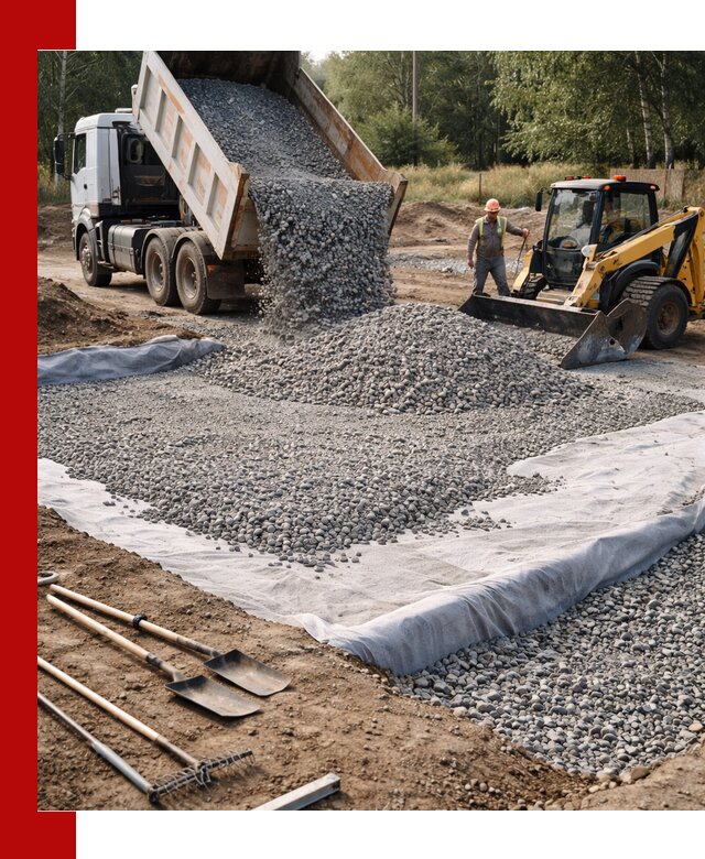 Щебень для фундамента с доставкой в Похвистневе