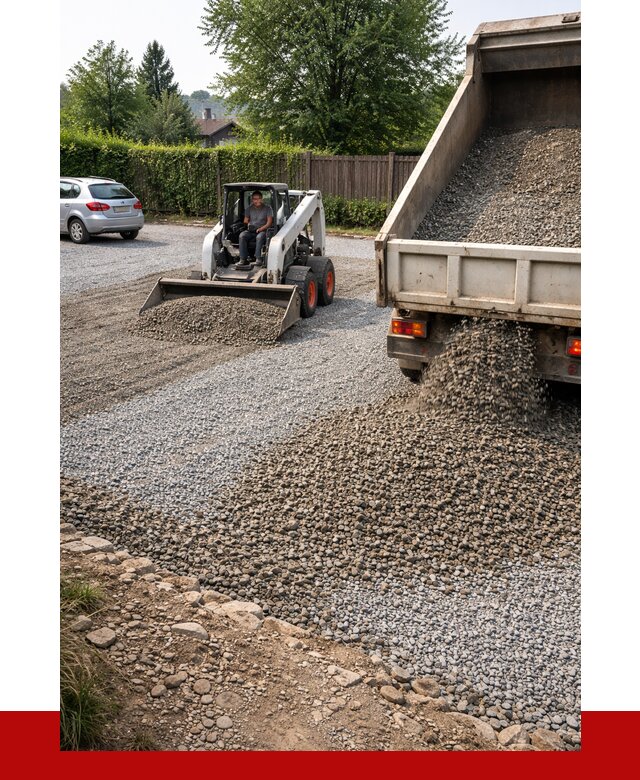 Щебень для парковки в Похвистневе с доставкой от 1230 р.| ПРОНЕРУДПхв
