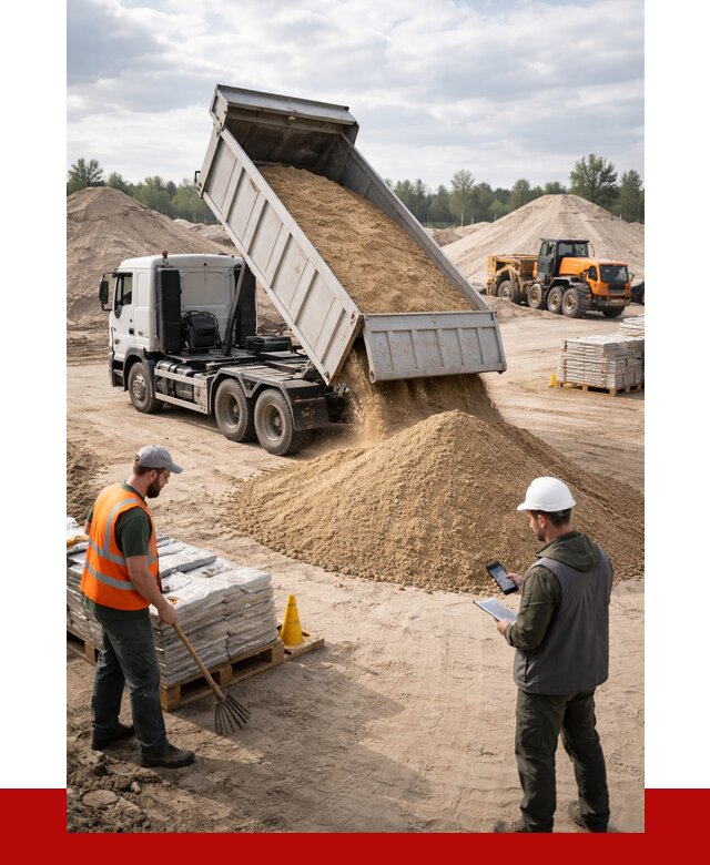 Карьерный песок с доставкой в Похвистневе от 3691 р. ПРОНЕРУДПхв