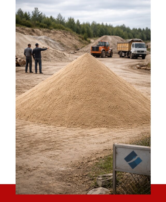 Карьерный песок навалом в Похвистневе от 1845 р. | ПРОНЕРУДПхв