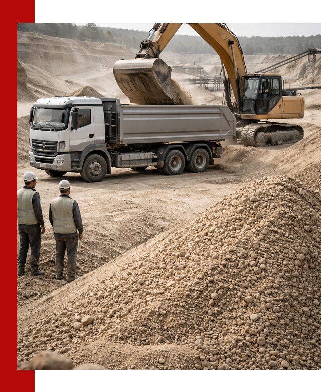 Карьерный крупнозернистый песок с доставкой в Похвистневе