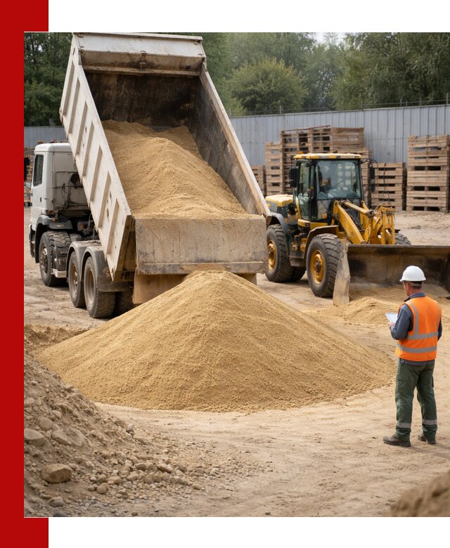 Доставка карьерного мелкозернистого песка в Похвистневе