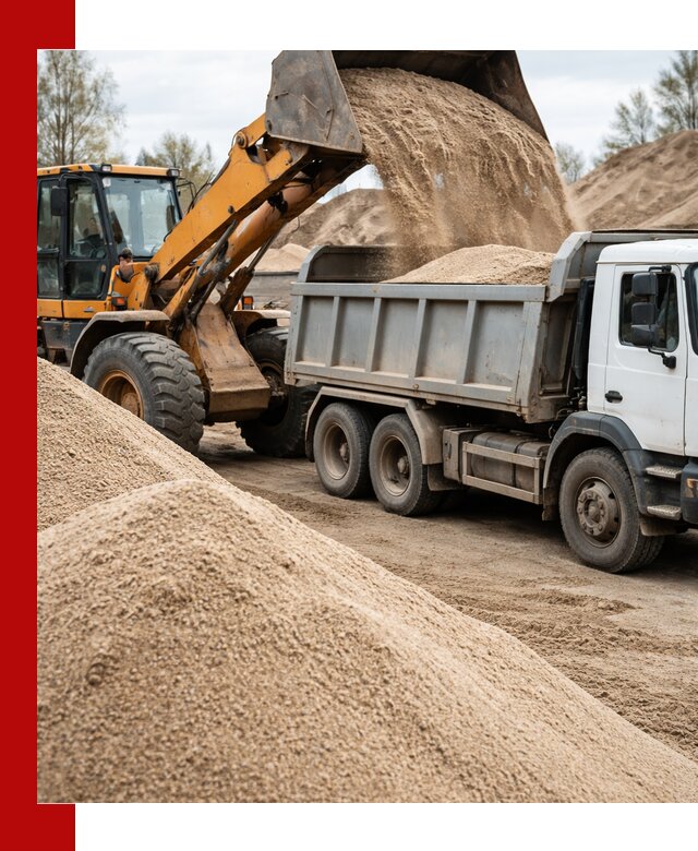 Доставка сеяного песка в Похвистневе оптом и в розницу