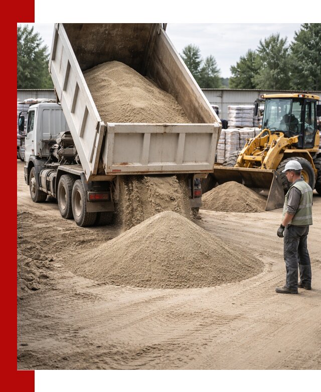 Поставка и доставка песка для бетона в Похвистневе