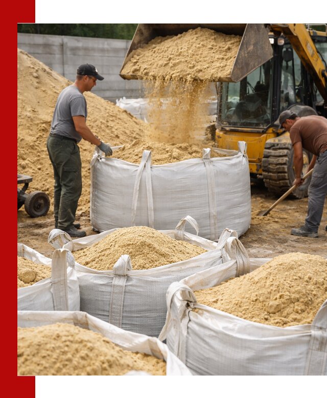 Поставка качественного песка для кладки в Похвистневе