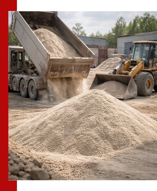 Кварцевый песок с доставкой в Похвистневе для строительных работ