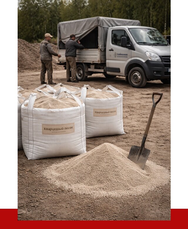 Кварцевый песок для пескоструя в Похвистневе от 4613 р. | ПРОНЕРУДПхв