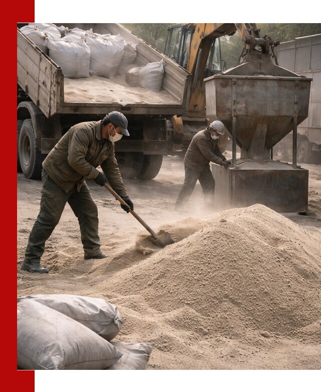 Кварцевый песок для пескоструя в Похвистневе — доставка и качество