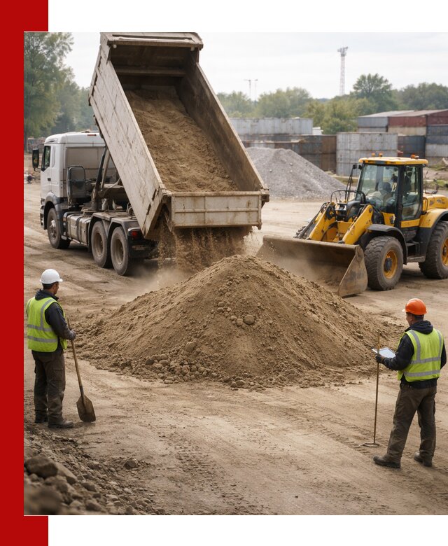 Доставка и продажа пескогрунта оптом и в розницу в Похвистневе