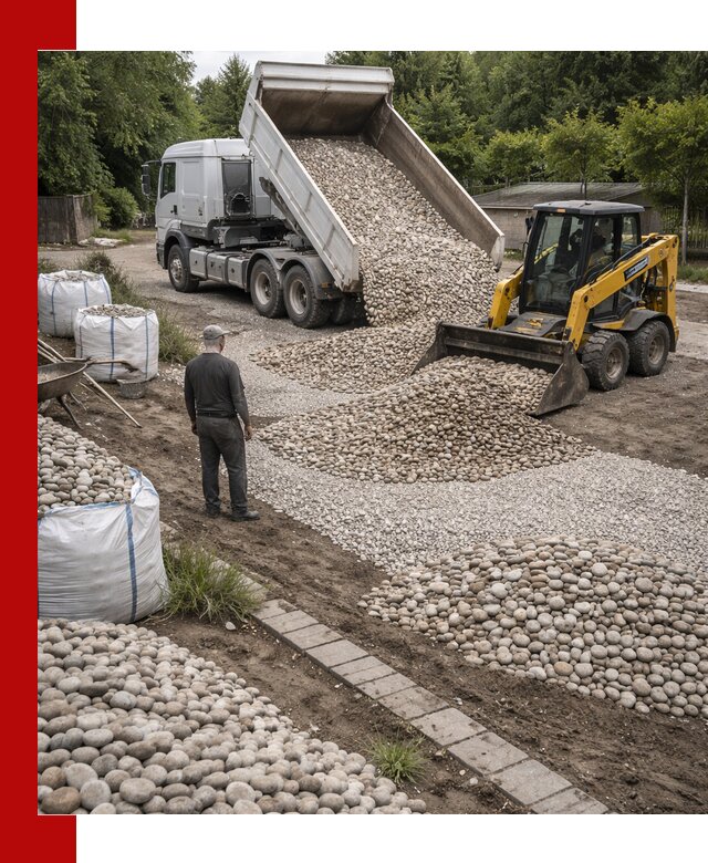 Доставка морской гальки оптом и в розницу в Похвистневе