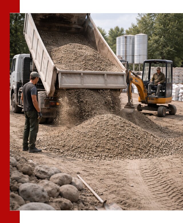 Доставка ПГС С3 в Похвистневе самосвалами и миксерами