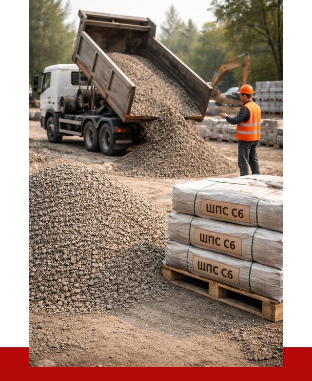 ЩПС С6 в Похвистневе с доставкой от 2255 р. за куб | ПРОНЕРУДПхв