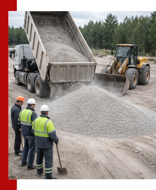 Известняковый отсев 0-5 доставка в Похвистневе быстро и выгодно