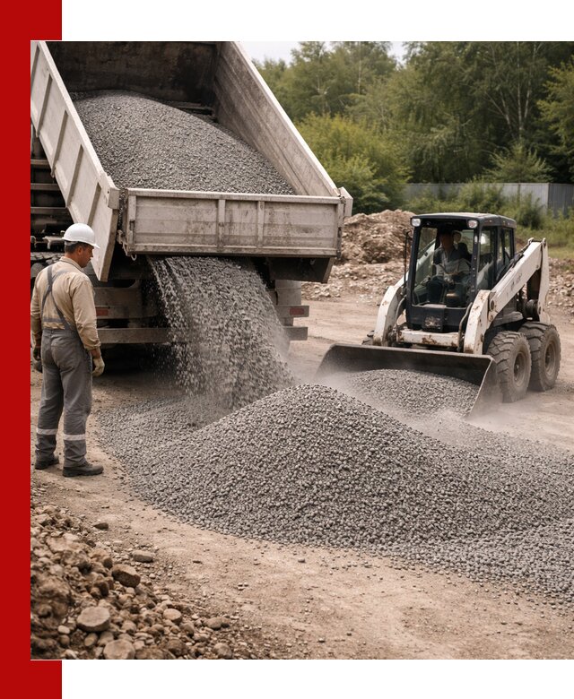 Доставка гравийного отсева 0-5 в Похвистневе оптом и в розницу