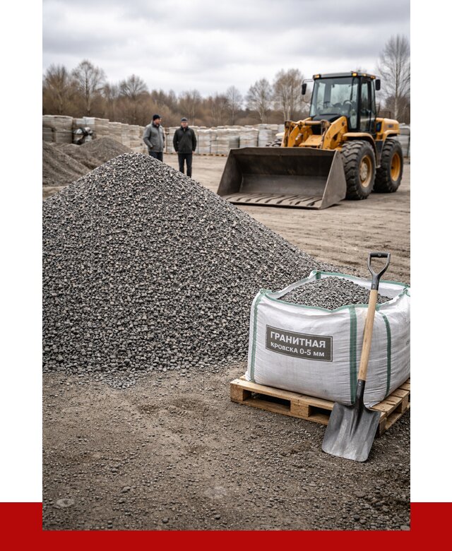 Купить гранитную крошку в Похвистневе от 4921 р. с доставкой | ПРОНЕРУДПхв