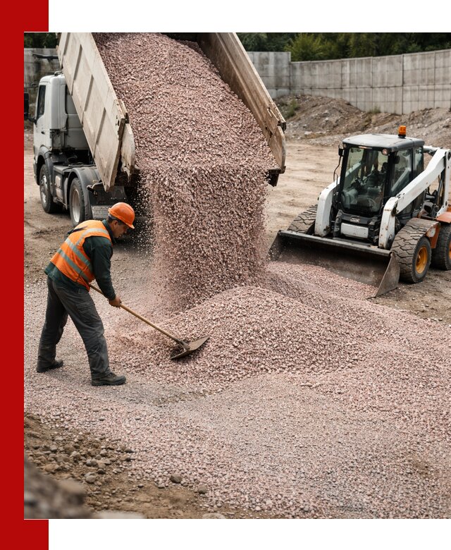 Крошка розовый гранит с доставкой в Похвистневе от производителя