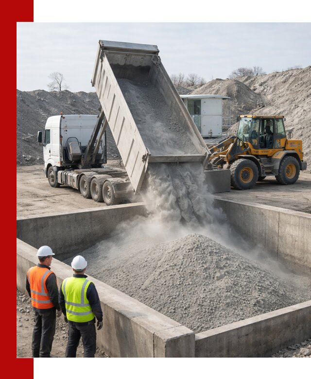 Доставка цемента навалом в Похвистневе крупными партиями