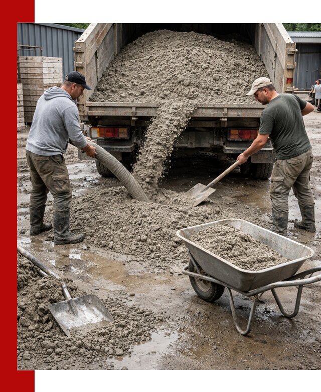 Цементно-песчаная смесь М150 доставка в Похвистневе