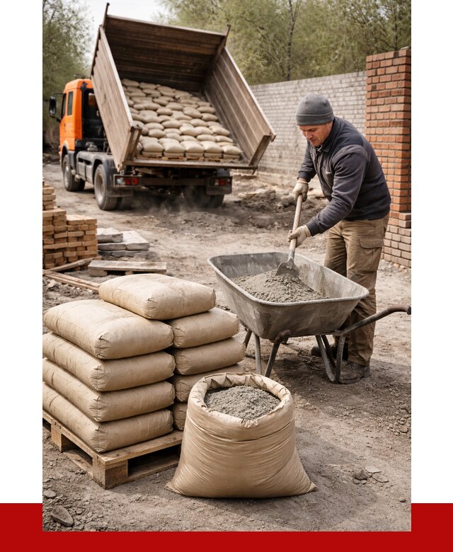 Купить сухую смесь для кладки в Похвистневе от 1230 р. | ПРОНЕРУДПхв