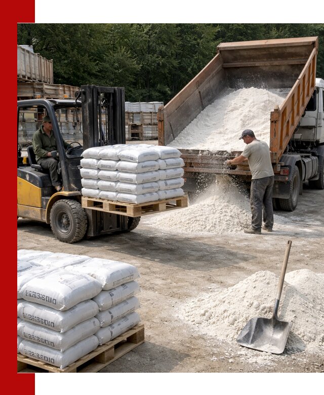 Доставка строительной извести оптом и в розницу в Похвистневе