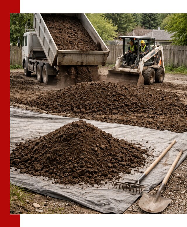 Грунт для отсыпки участка с доставкой в Похвистневе