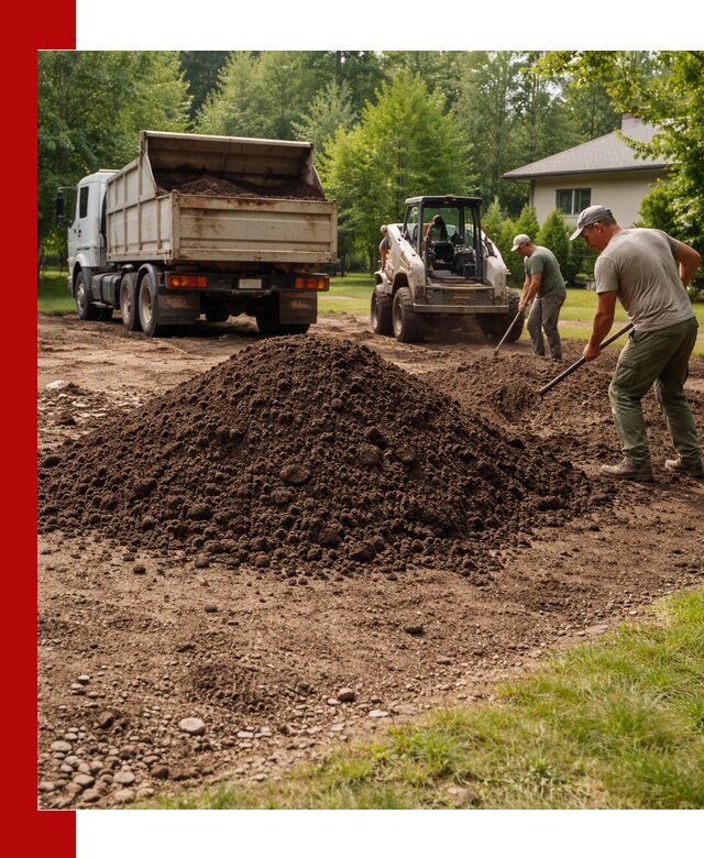 Доставка и укладка грунта для газона в Похвистневе
