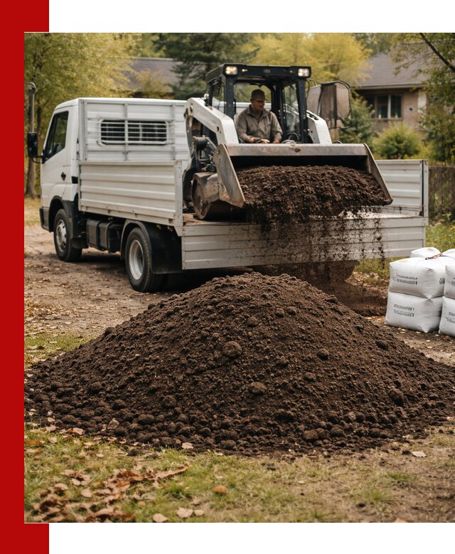 Доставка садовой земли в больших объёмах в Похвистневе