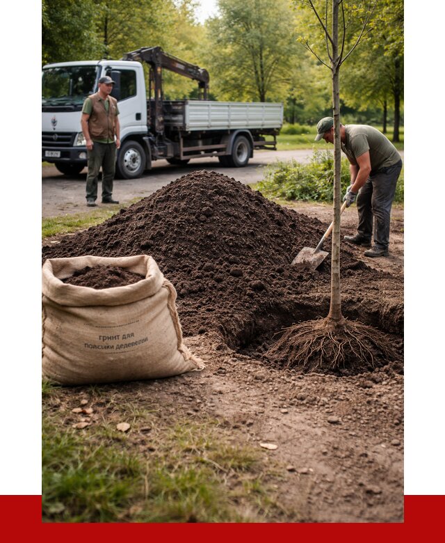 Грунт для посадки деревьев в Похвистневе от 1230 р. | ПРОНЕРУДПхв