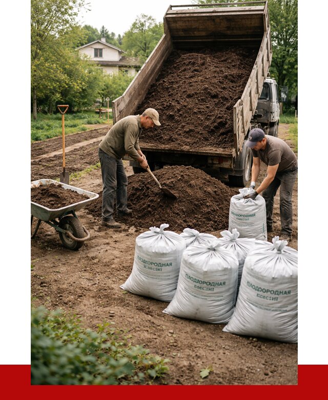 Плодородная смесь в Похвистневе от 4306 р./куб с доставкой | ПРОНЕРУДПхв