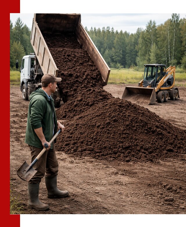 Купить верховой торф с доставкой в Похвистневе для садоводства и растений