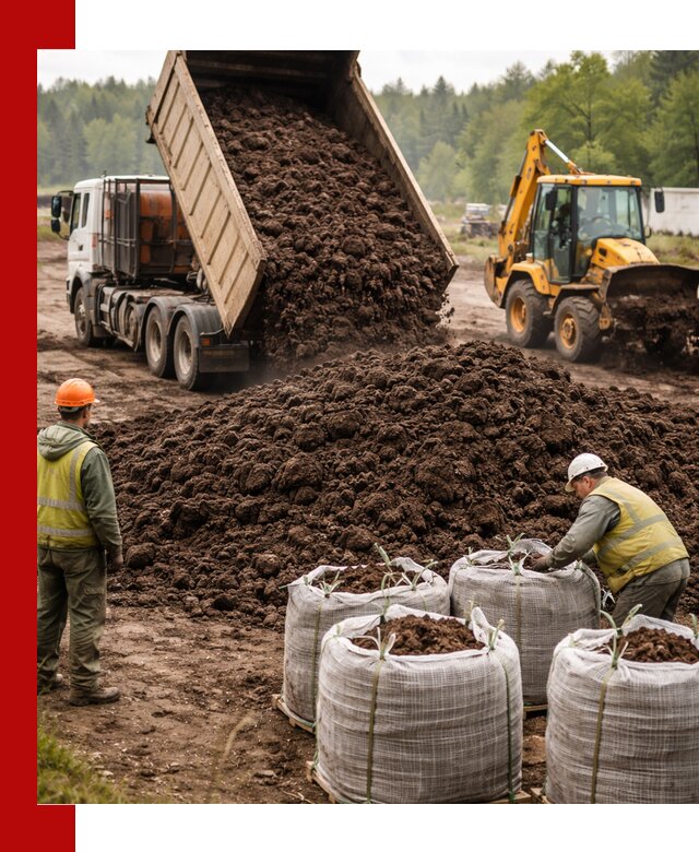 Доставка нейтрального торфа в Похвистневе оптом и в розницу