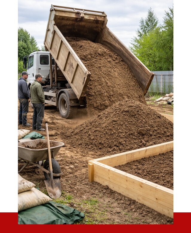 Торфо песчаная смесь в Похвистневе с доставкой от 1897 р. | ПРОНЕРУДПхв