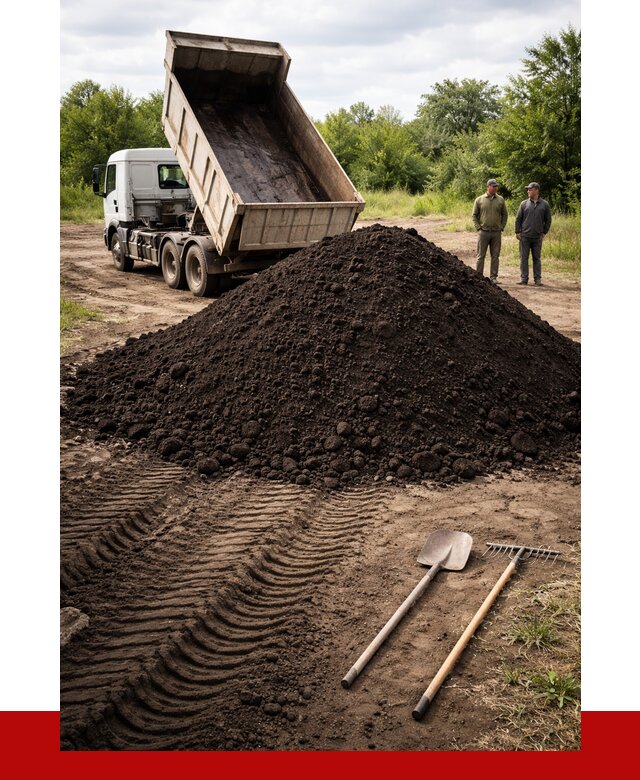 Купить чернозем навалом в Похвистневе от 1230 р. за куб | ПРОНЕРУДПхв
